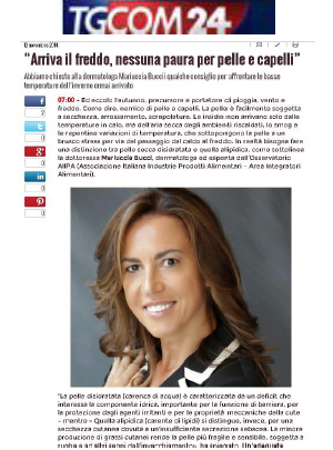 Tgcom24 - Arriva il freddo nessuna paura per pelle e capelli