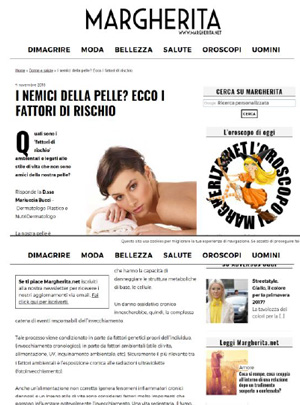Margherita.net - I nemici della pelle