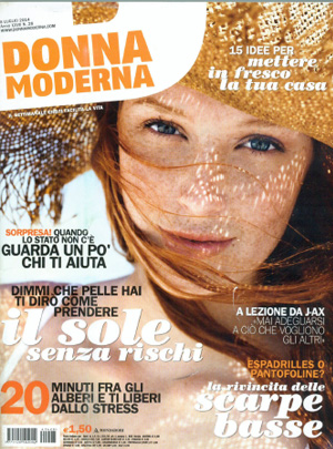 Donna moderna - Al sole senza rischi