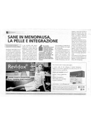 Corriere della sera - Sane in menopausa