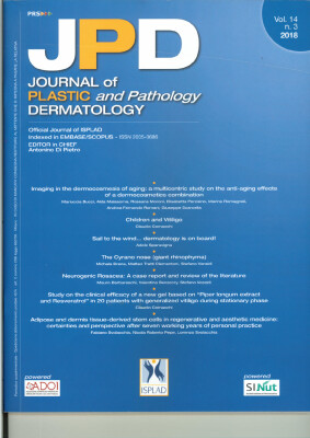 Journal of plastic dermatology and pathology - Imaging nella dermocosmesi